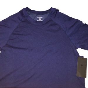Fabletics Men’s Athletic Shirt Navy Blue Size M